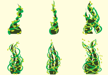 Beanstalk Vector - Kostenloses vector #364117